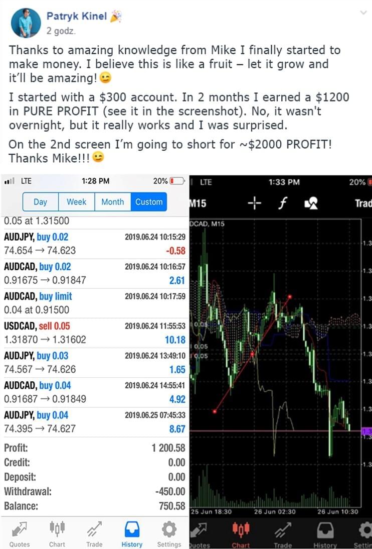 Forex Edge Testimonial